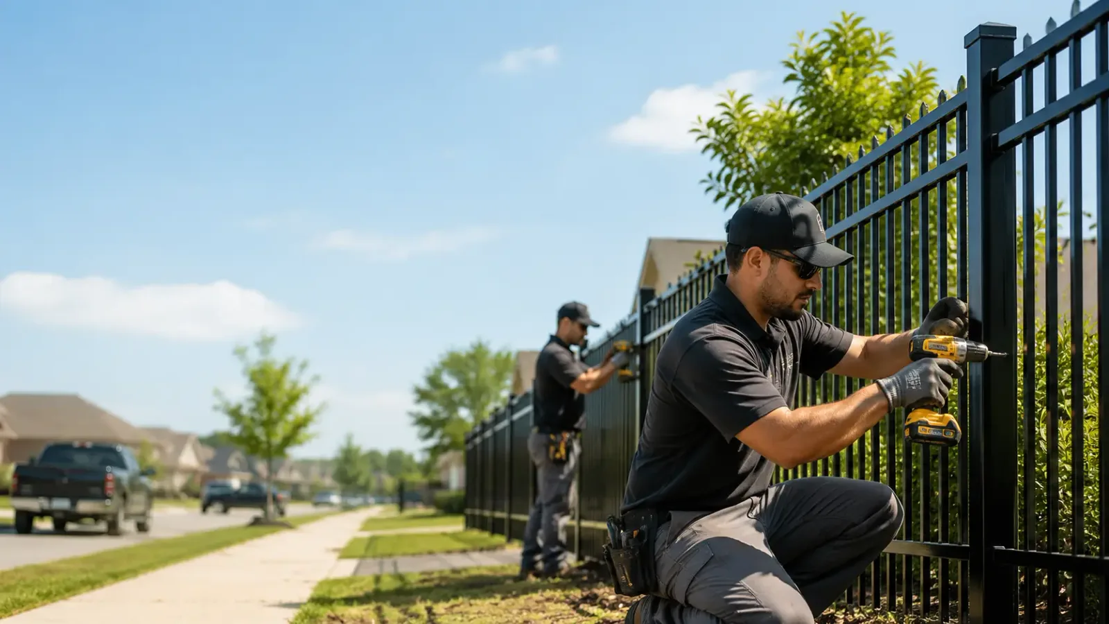 Metal Fence Installation in Clarkridge, AR